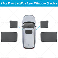 Front Rear Window Sun Shade Magnetic Mesh Suitable for GWM UTE Cannon 2021-2024