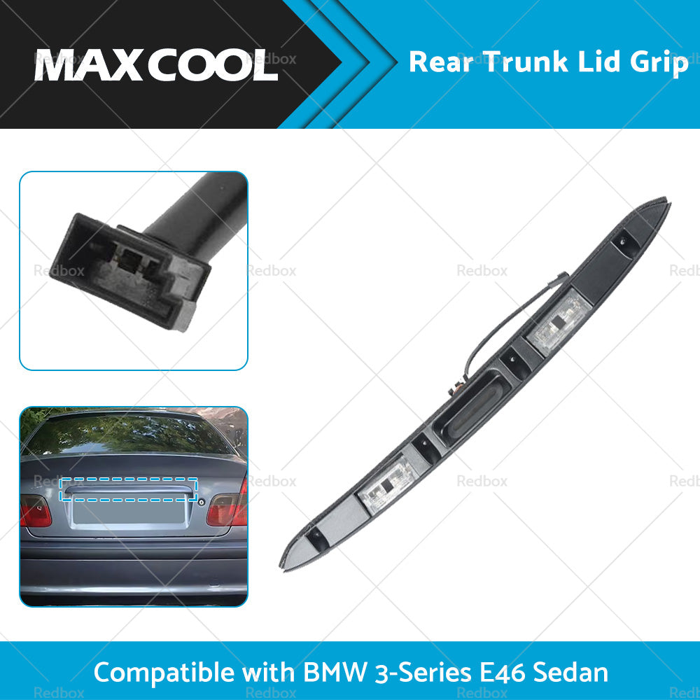 Rear Trunk Liftgate Pull Handle 51137171699 Suitable for BMW 3 Series E46 Sedan