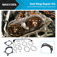 O-Ring Seal Repair Kit Suitable for BMW M54 M52TU E46 E39 E60 X3 E53 X5 Z3