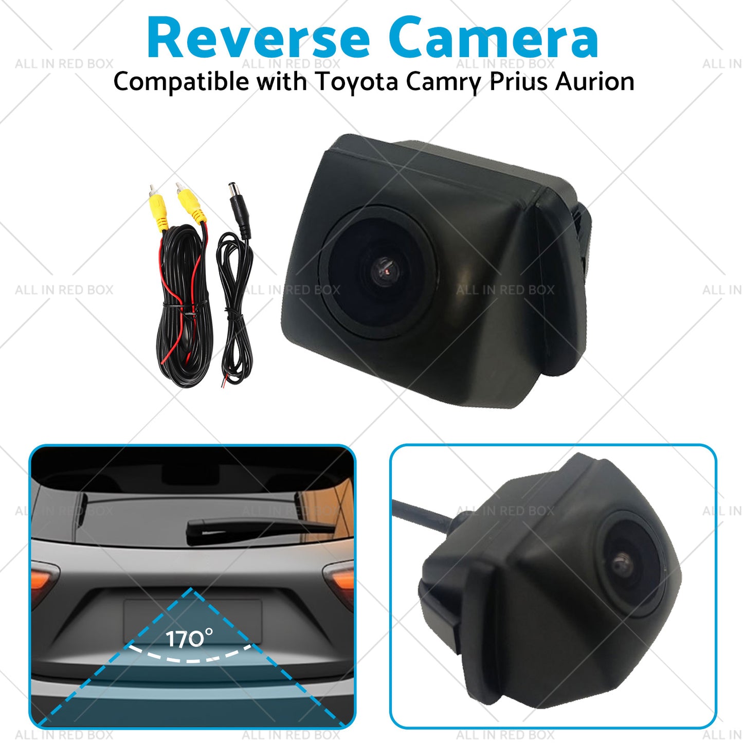 Car Reverse Rear View Parking Camera Suitable for Toyota Camry Prius Aurion