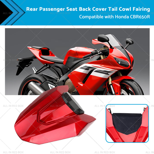 Seat Back Cover Tail Cowl Fairing Rear Passenger Suitablefor Honda CBR650R 19-20