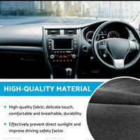 Dash Mat Suitablefor Toyota Corolla Cross Without HUD Dashboard Cover Pad Carpet