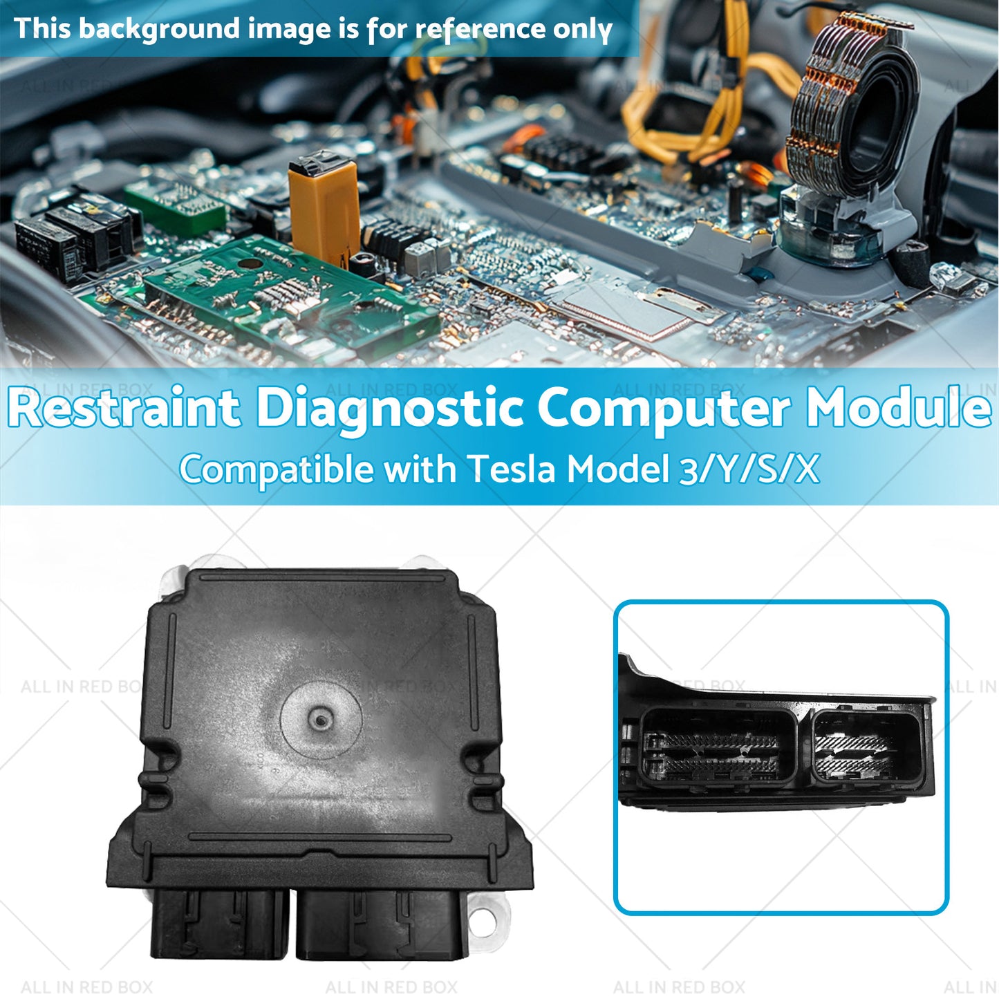 Restraint Diagnostic Computer Module Suitable for Tesla Model 3 or Y or S or X