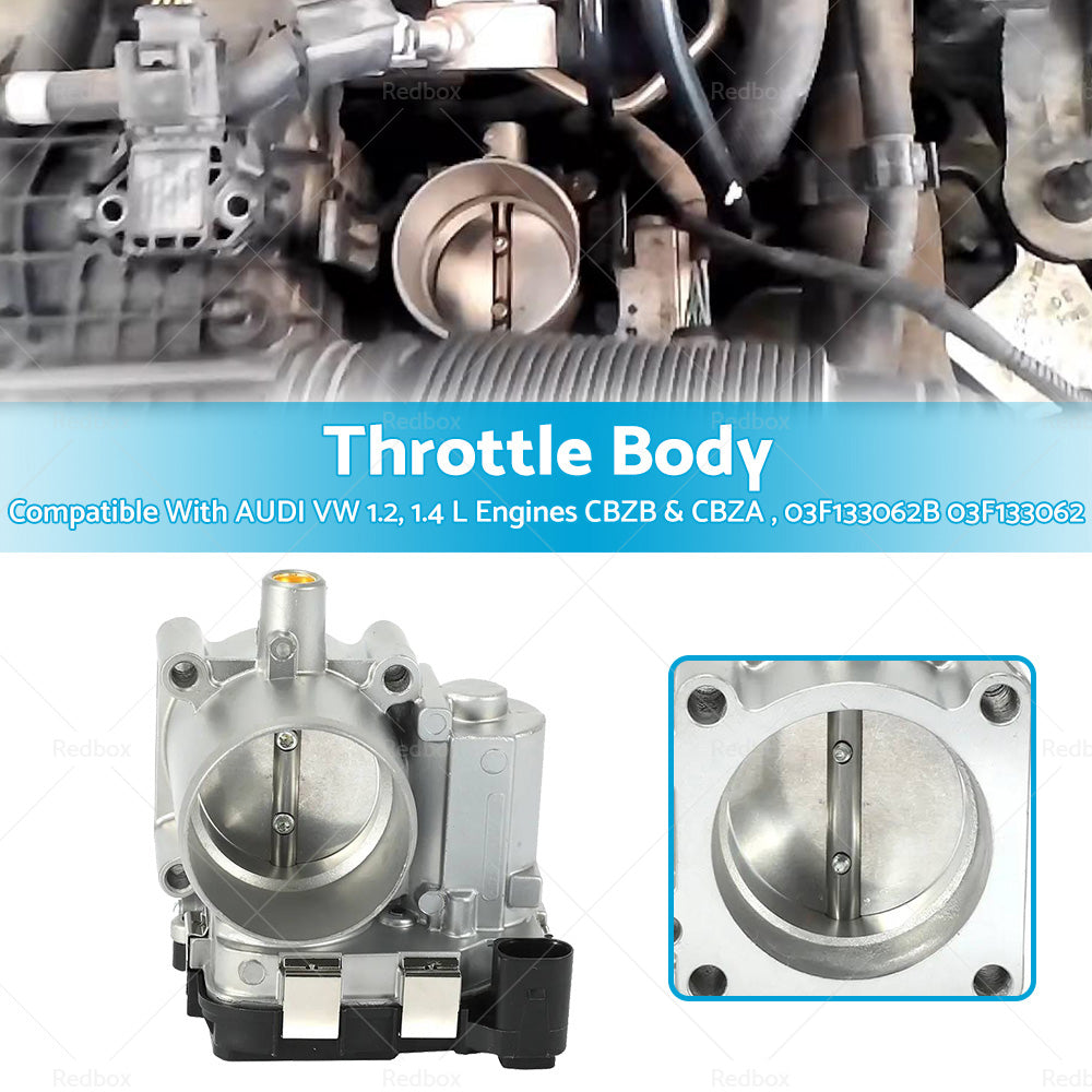 Throttle Body Suitable For AUDI VW 1. 2, 1. 4 L CBZB and CBZA 03F133062B 03F133062