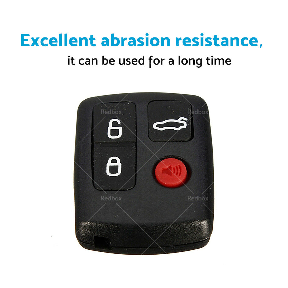 2PCS 4 Buttons 433MHz Remote Car Key For Ford Territory SX XR6 XR8 Falcon BA BF