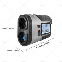 1200M Laser Golf Range Finder Slope on or off LCD Display Screen Vibration