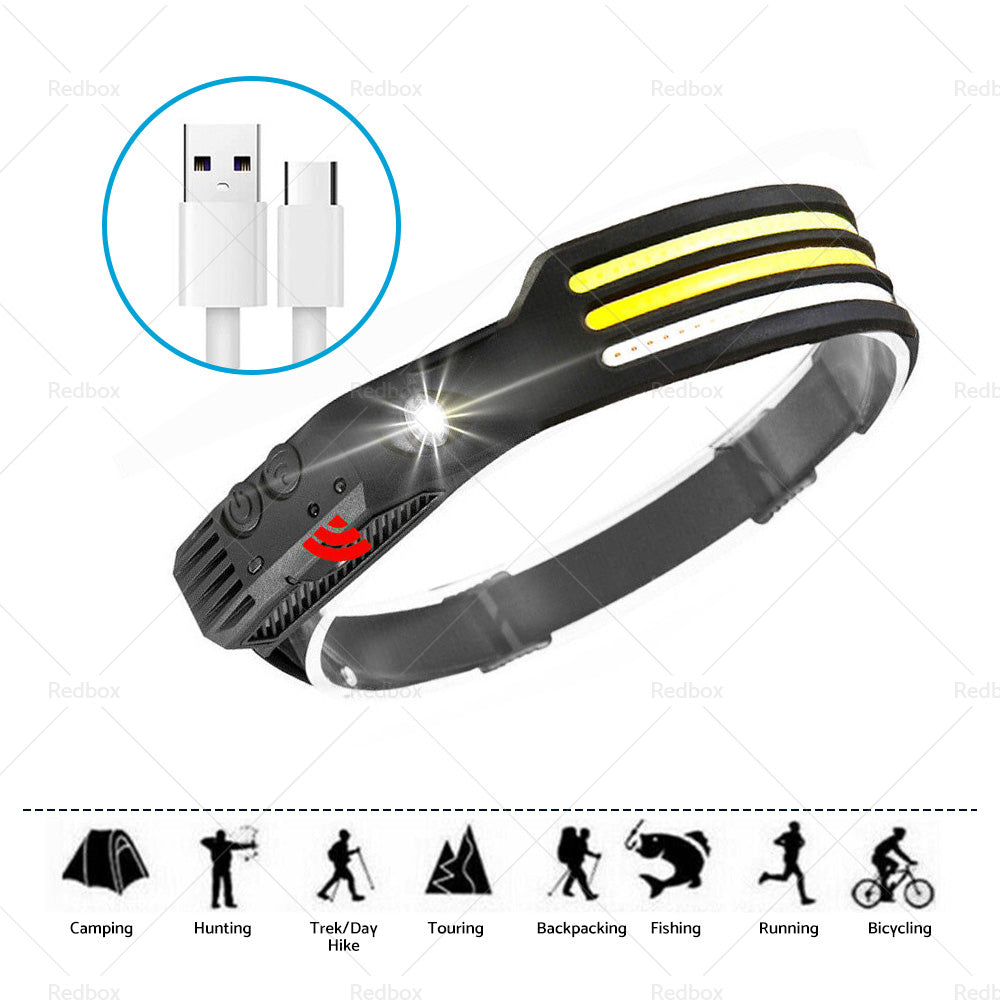 230º LED Headlamp Head Torch Headlight Rechargeable Super Bright