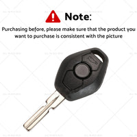 3 Buttons 315MHz Complete Remote Car Key w or  Chip ID46 For BMW 3 5 Series X3 CAS2