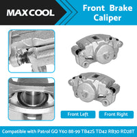 Front LHRH Brake Caliper Suitable For Patrol GQ Y60 88-99 TB42S TD42 RB30 RD28T