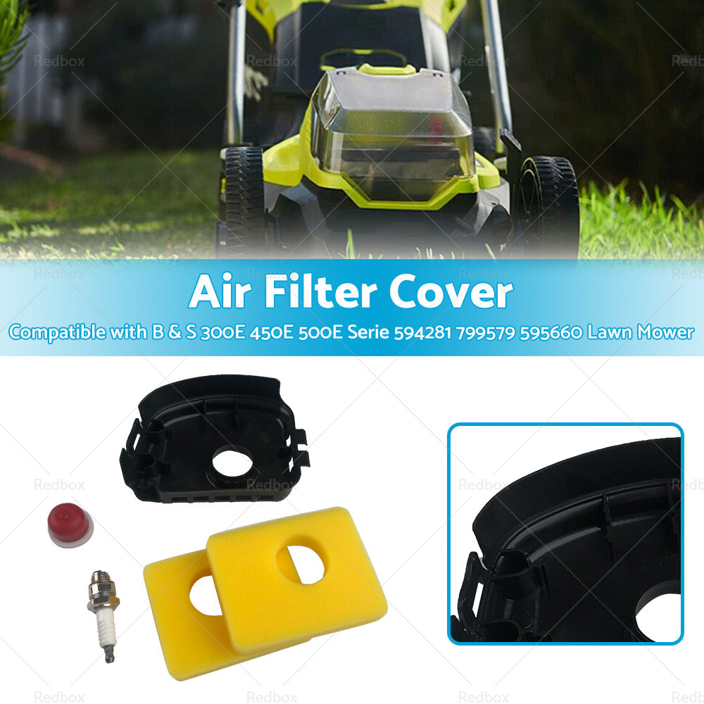 Air Filter Cover Suitable For B and S 300E 450E 500E Serie 594281 799579 Lawn Mower