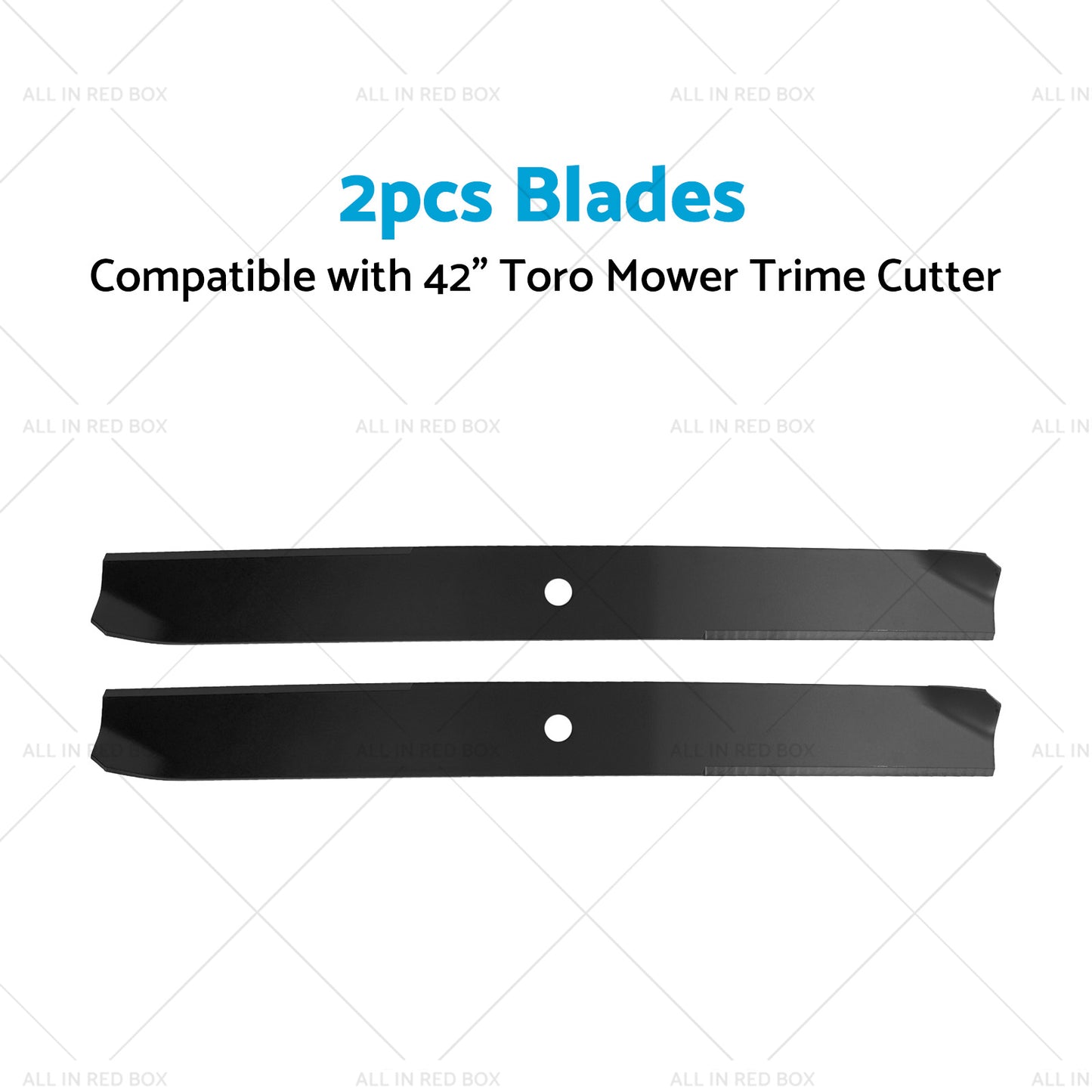 2x Blade Suitable for 42inch Toro Mower Trime Cutter Z420 106-2247-03 106-2247