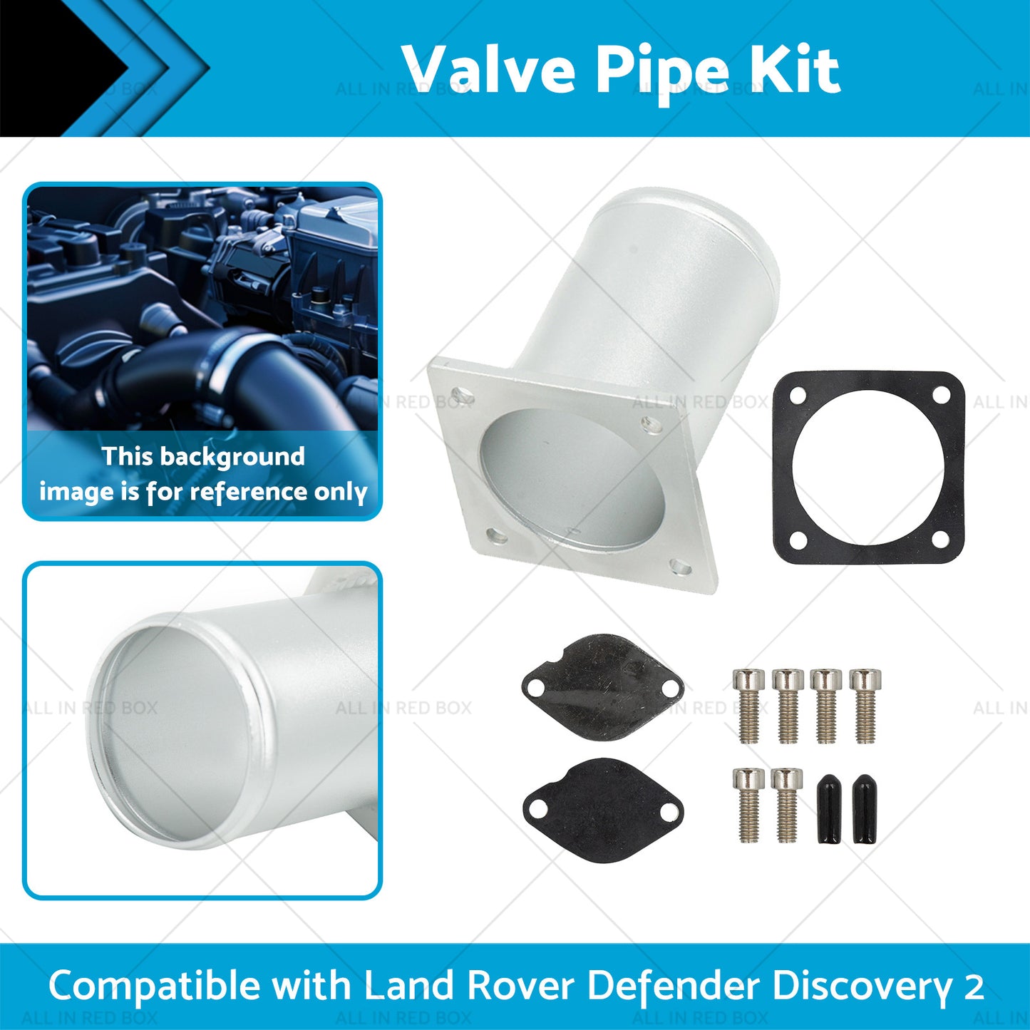 EGR Valve Pipe Kit Suitable for TD5 Engine Land Rover Defender  and  Discovery 2