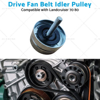 Drive Fan Belt Idler Pulley Suitable for Toyota Landcruiser 70 80 100 1FZ 4. 5L