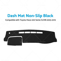 Dash Mat Suitable For Toyota Hiace 200 Series SLWB 2005-2019 Dashboard Cover