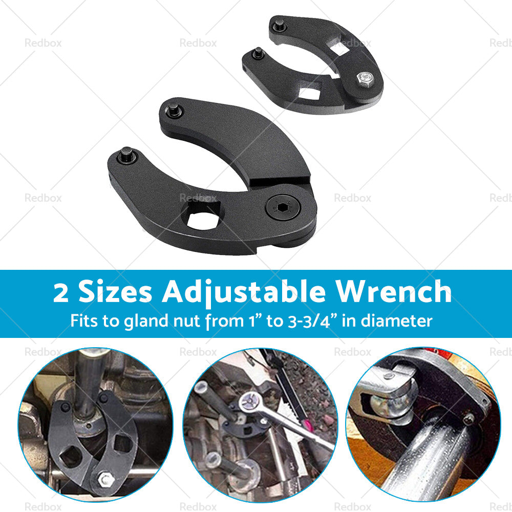 Adjustable Gland Nut Wrench 12667463 Spanner Tool Set for Hydraulic Cylinders