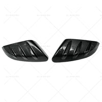 2x Carbon Fiber Side Mirror Cover Caps Suitable for 16-21 Honda Civic