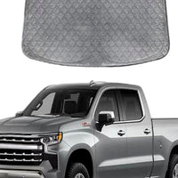 6 Layer Thick WindScreen Sun Shade for Chevrolet Silverado 19-25 UV Protection - XQ1