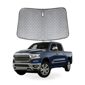 compare product 6 Layer Thick WindScreen Sun Shade for Dodge Ram 1500 09-25 Pro UV Protection