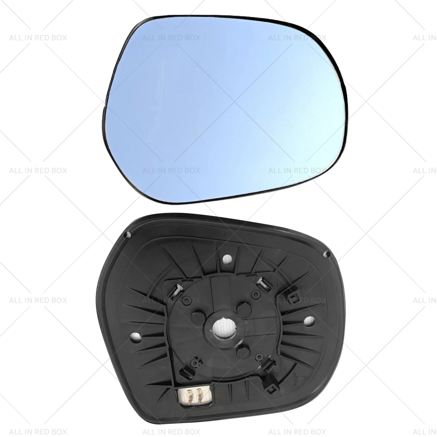 Right Side mirror glass with Plate Suitable for Toyota LandCruiser Prado 150 09-