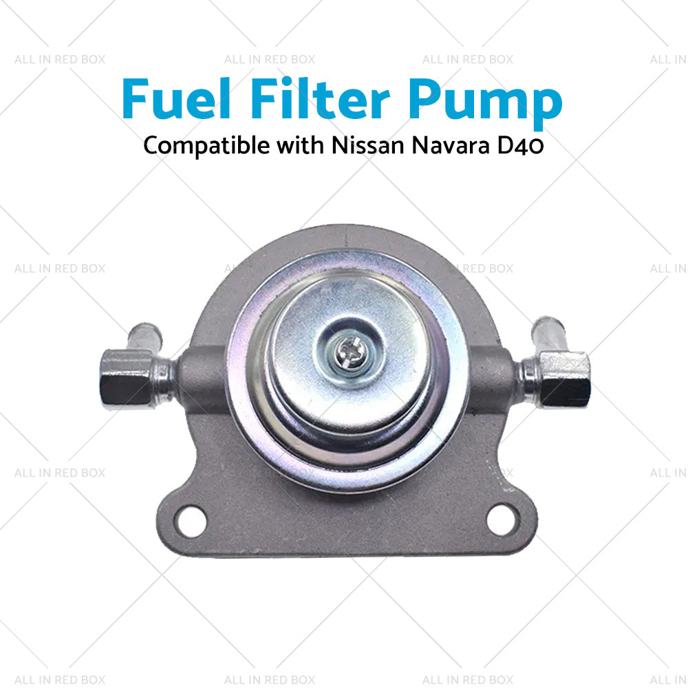 Diesel Fuel Filter Primer Pump 10mm Suitable For Nissan Navara D40 2. 5L 2006-on