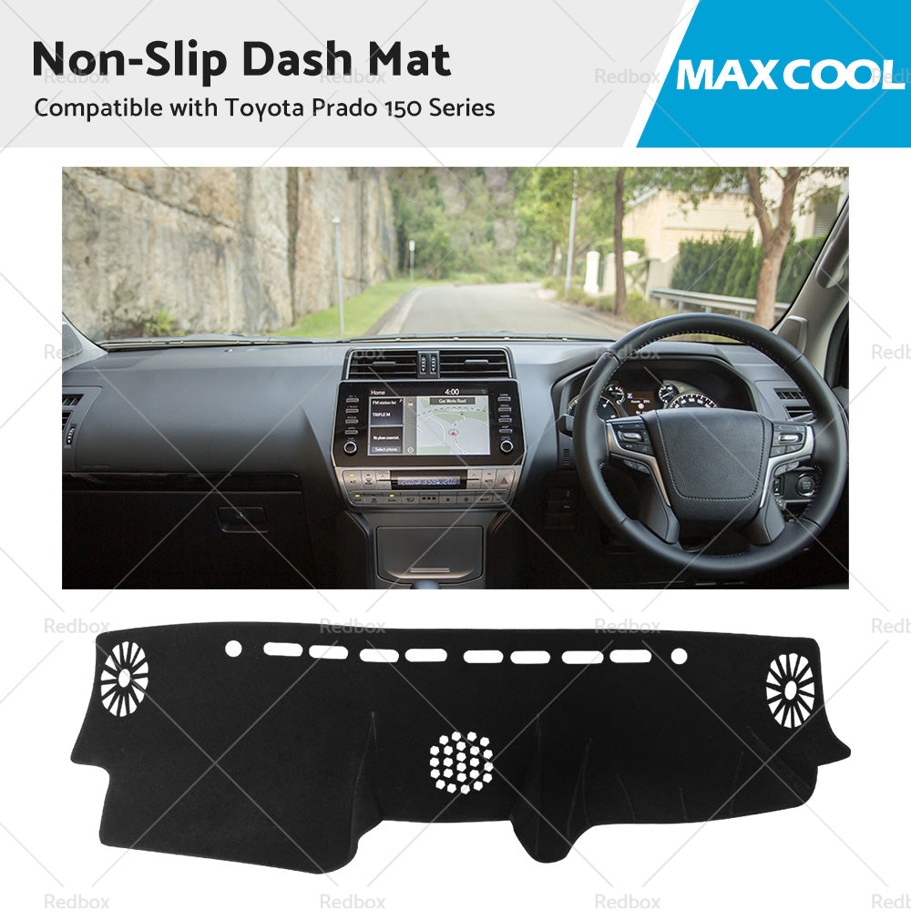 Dashboard Sun Cover Dash Mat Suitable For Toyota Prado 150 Series GDJ150R 17-20