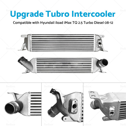 Upgraded Intercooler Fit HyundaiI iload iMax TQ 2.5 Turbo Diesel 2008-2012 100MM