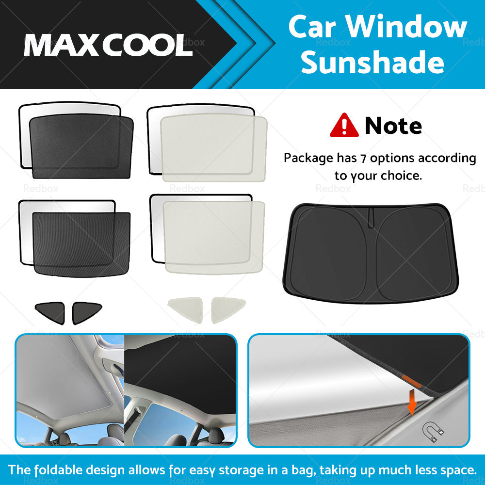 For Tesla Model Y Glass Sun Roof Shade Sunroof Window UV Film Blind Sunshade Mesh