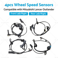 4¡Á Wheel Speed Sensor Front Rear L+R Suitable For Mitsubishi Lancer Outlander