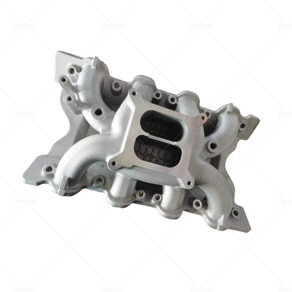 Intake Manifold, For SB Ford 302, 351 Cleveland, Dual Plane, Aluminium