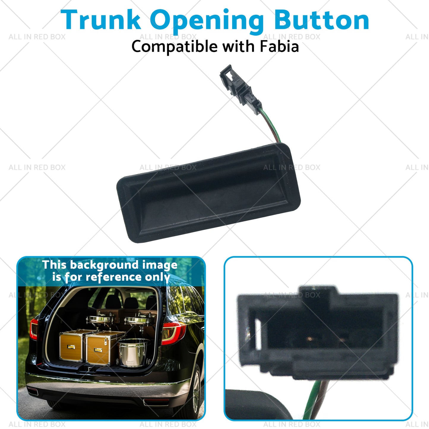 Trunk Opening Button Suitable for Fabia 2007 6Y0827574K 20299005 6Y0827574J