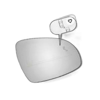 Right Drivers Side For Kia Sportage 2016-2021 Convex Wing Door Mirror Glass BSD - BD2