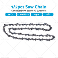 22  Chainsaw Chain 22inch 0. 325 . 058 86DL Suitable for Baumr-AG Sunseeker