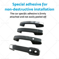 Front Mirror & Rear Door Handle Bowl Cover Suitable For Mitsubishi Triton 23-25