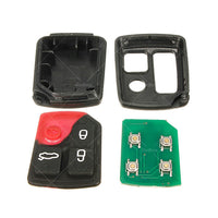 2PCS 4 Buttons 433MHz Remote Car Key For Ford Territory SX XR6 XR8 Falcon BA BF