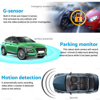 4K Built in WiFi GPS Car Dash Camera Recorder UHD 2160P LCD 170¡ã WDR Night Visio