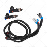 2PCS Fuel Injector Harness Set Suitable for Polaris Ranger XP 800 10-17 1204318