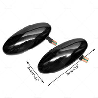 2x Dynamic Side Light Turn Signal Indicator Suitable For Nissan Navara D22 NP300