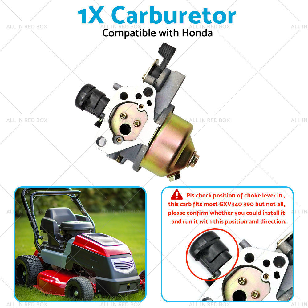 Carburettor Suitable for Honda GXV340 GXV330 GXV390 16100-Z1F-W02 Engine