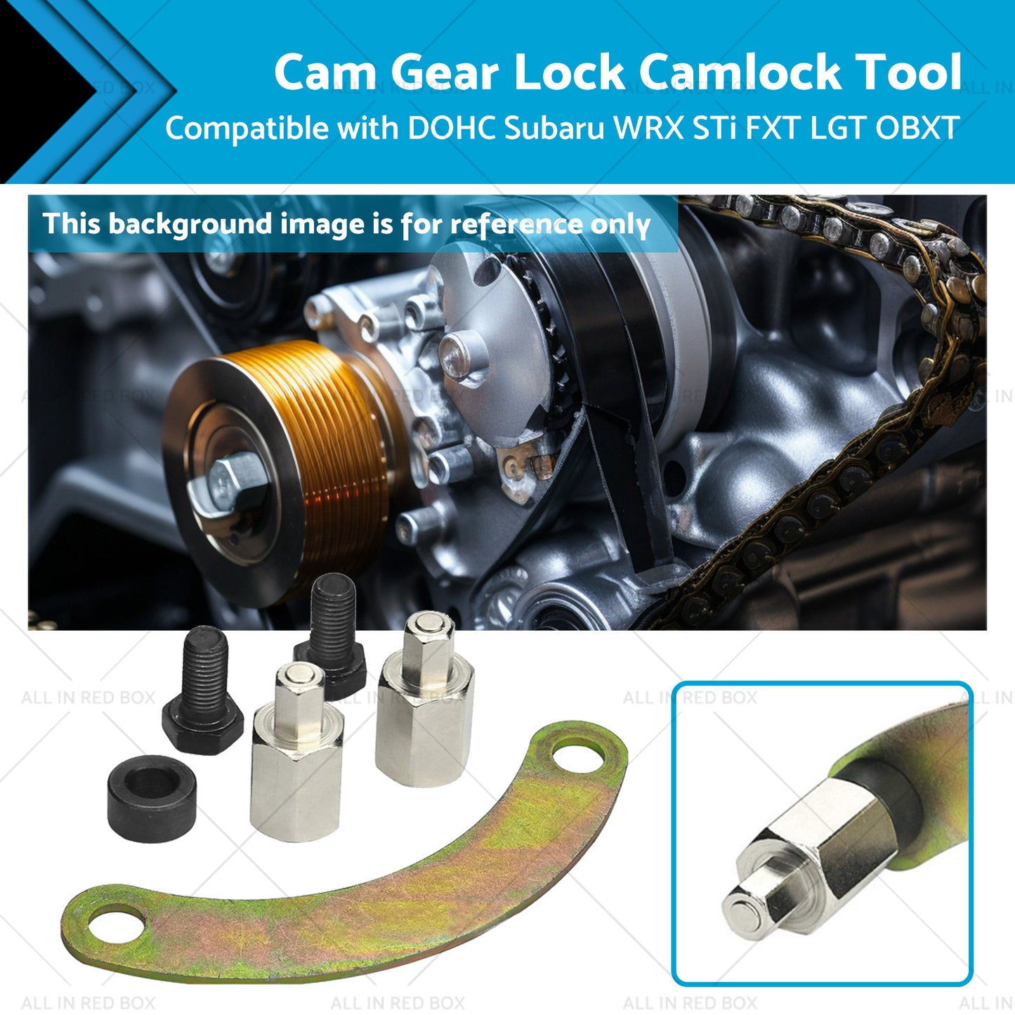 Cam Gear Lock Camlock Tool Suitable for DOHC Subaru WRX STi FXT LGT OBXT 2. 0L