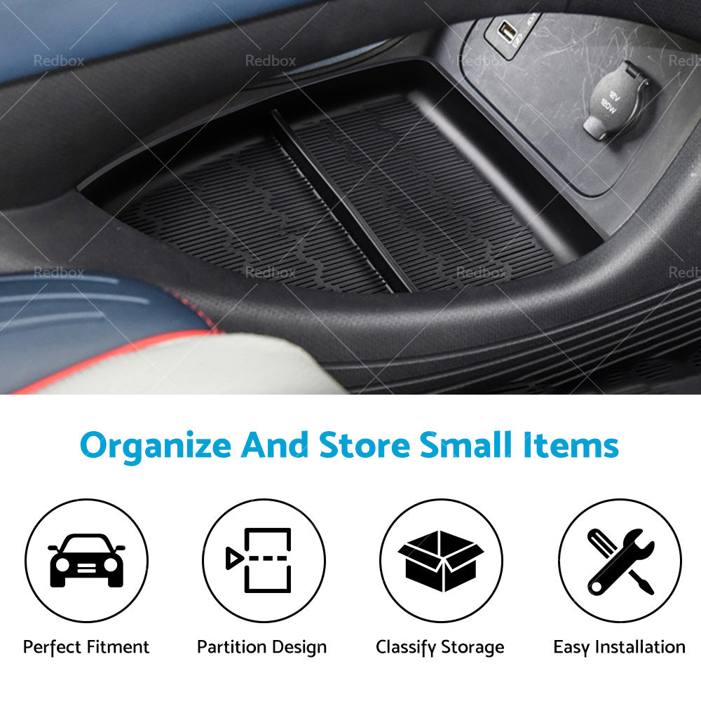 Center Console Organizer Tray Storage Box TPE Interior Suitable For BYD Atto 3