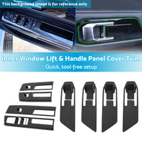 {{ Inner Window Lift & Handle Panel Cover Trim Suitable For Mitsubishi Triton 23-25 }} - Buy Car Parts Online at {{ Kaka Auto Parts }}.