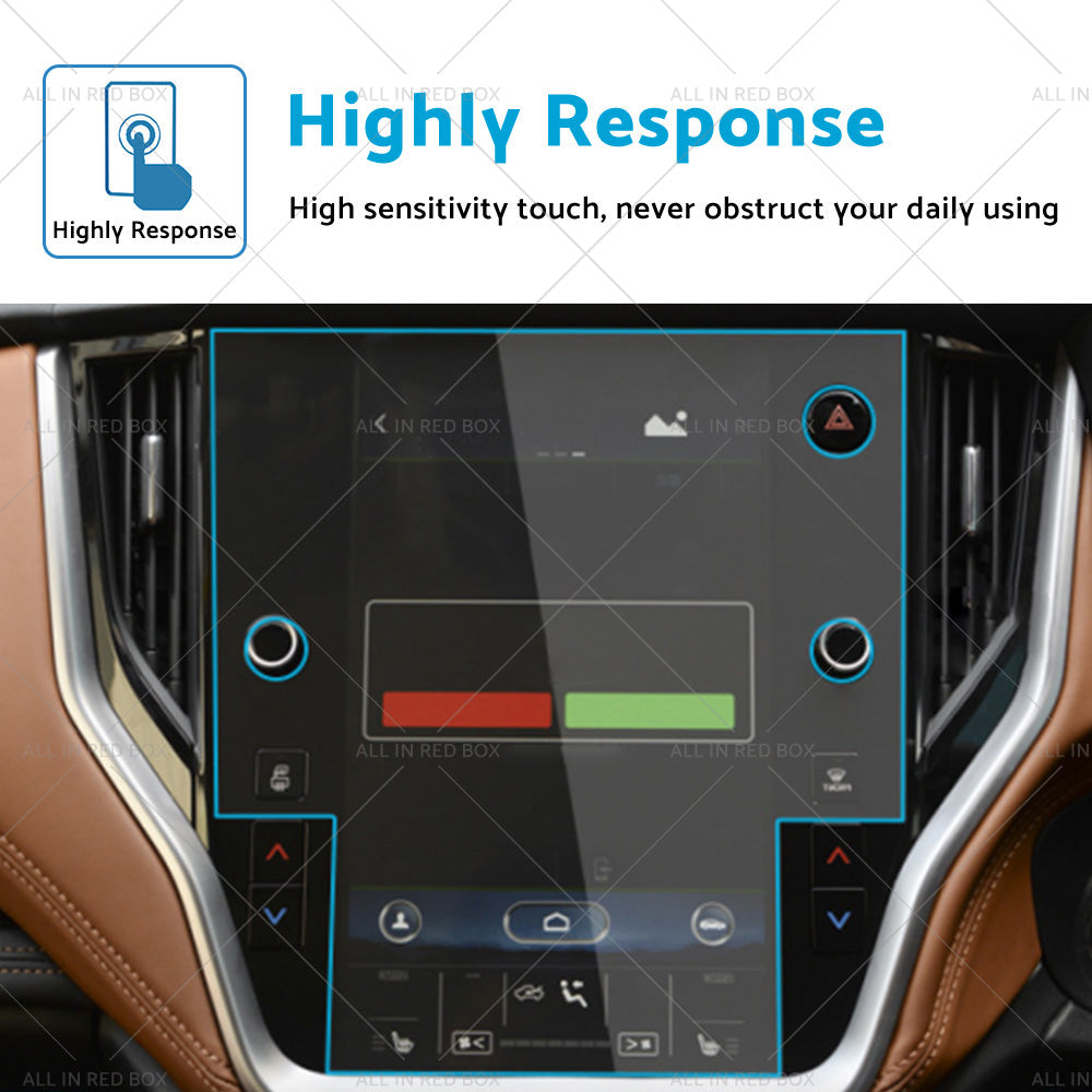 Car Touch Screen Protector Tempered Glass Suitable For Subaru Outback 2021-2023