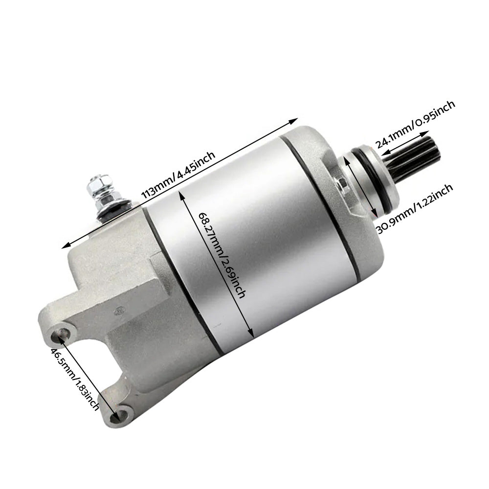 Starter Motor Suitable For Yamaha YFM350A Grizzly 2x4 4WD 2007-2009 & 2013-2014