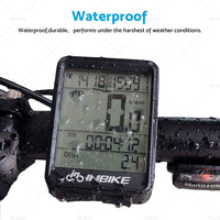 Wireless Cycling Bike Bicycle LCD Cycle Speedometer Computer Odometer Waterproof