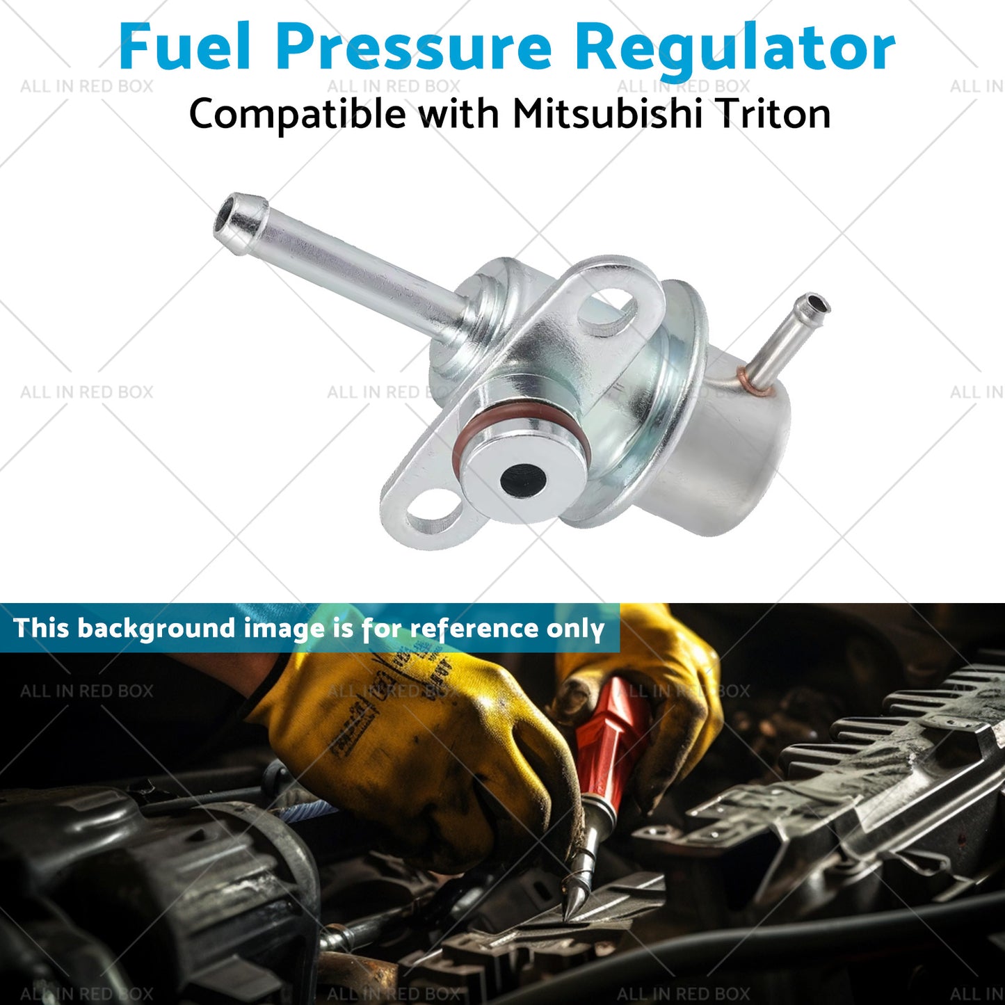 Fuel Pressure Regulator Suitable for Mitsubishi Triton 2. 4ltr 4G64 MK 1996-2006