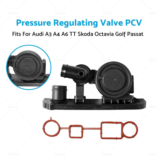 Pressure Regulating Valve PCV For Audi A3 A4 A6 TT Skoda Octavia Golf Passat