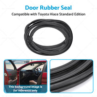 Sliding Door Rubber Seal Moulding Strip Suitable For Toyota Hiace Low Roof 05-17