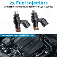 2x Fuel Injectors Suitable for Suzuki Boulevard C50 VZ800L2 2012 15710-26GA0