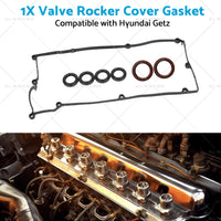 Valve Rocker Cover Gasket Kit Suitable for Hyundai Getz Accent LC LS 2000-2011