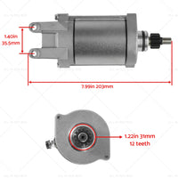 Starter Motor Suitable For Yamaha XT500E 90-94 XT 500 600 EZ 88-95 XT400E XTZ750